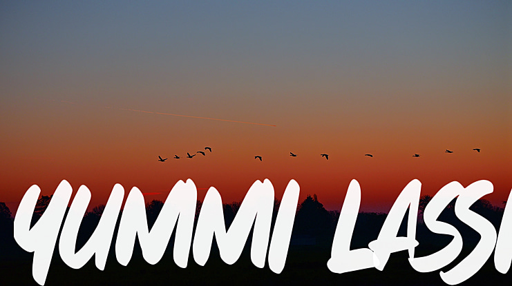 Yummi Lassi Font