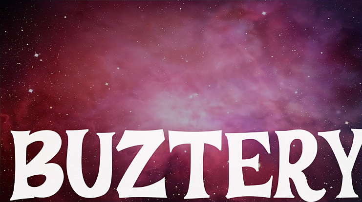 BUZTERY Font