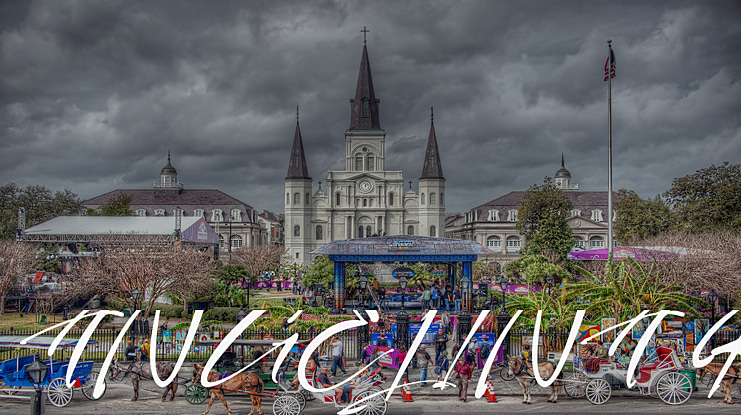 ANGELINA RACHMI Font