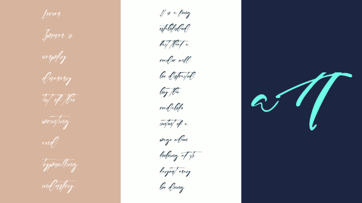 ANGELINA RACHMI Font