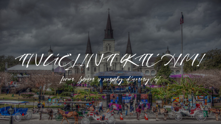 ANGELINA RACHMI Font