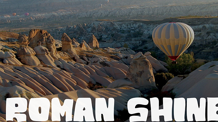 ROMAN SHINE Font