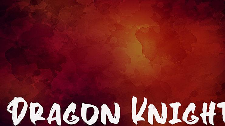 Dragon Knight Font