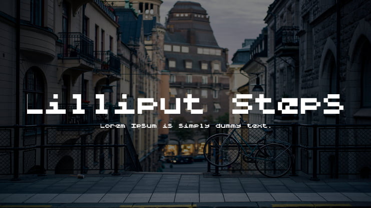 Lilliput Steps Font