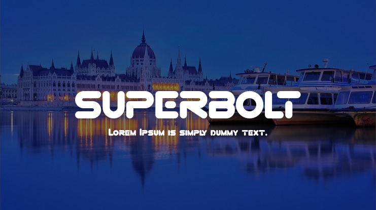 SUPERBOLT Font