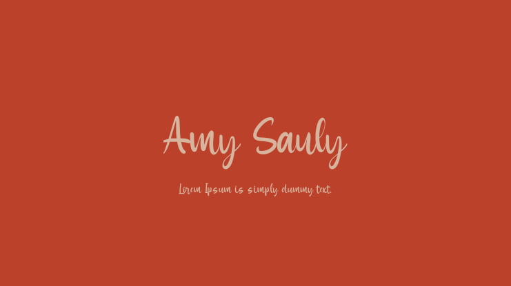 Amy Sauly Font