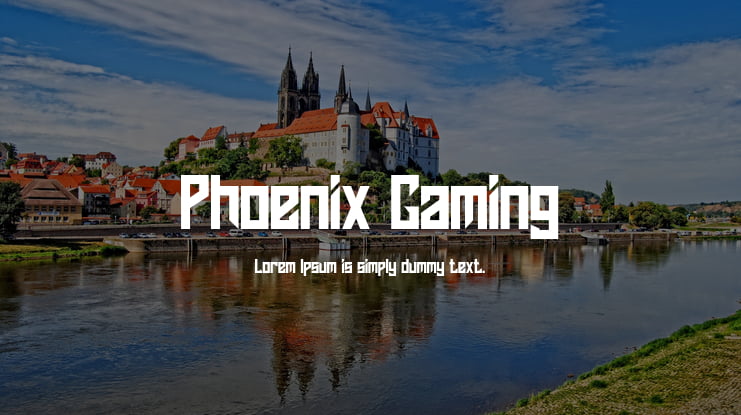 Phoenix Gaming Font