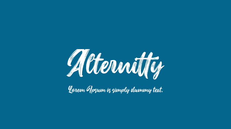 Alternitty Font
