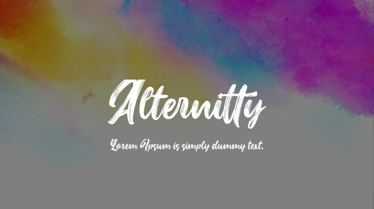 Alternitty Font