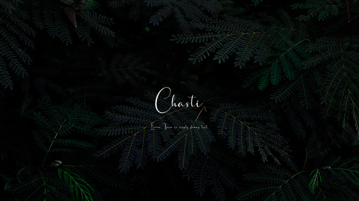 Chasti Font