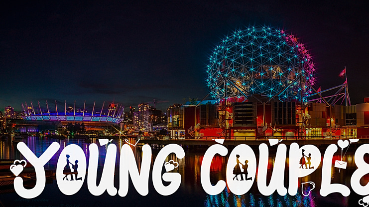 YOUNG COUPLE Font