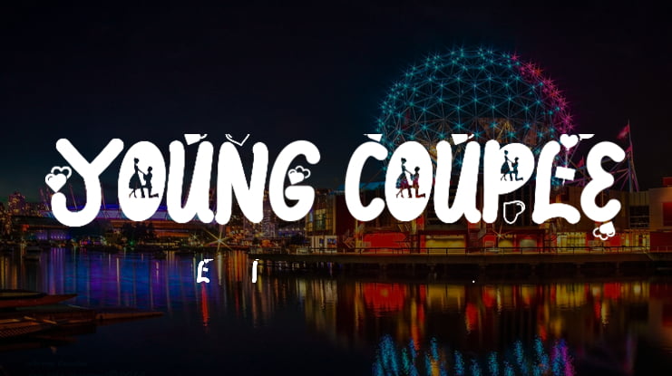 YOUNG COUPLE Font