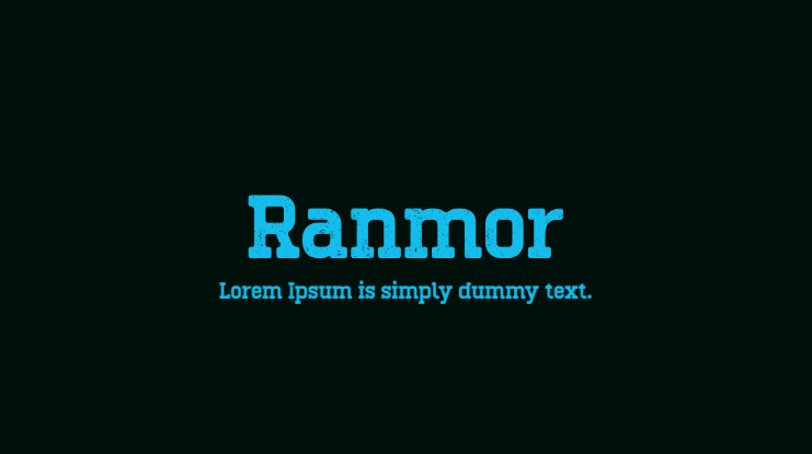 Ranmor Font