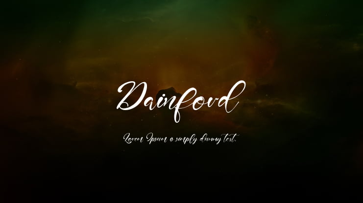 Dainford Font
