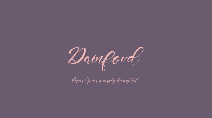 Dainford Font