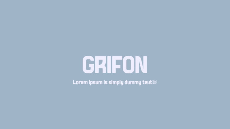 GRIFON Font Family