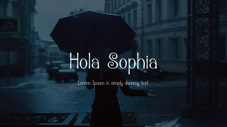 Hola Sophia Font