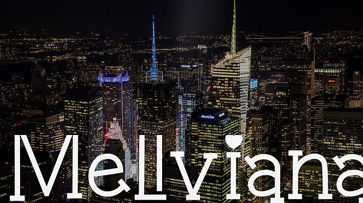 Mellviana Font
