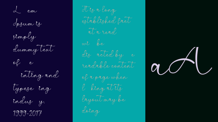 Sweet Signature Font