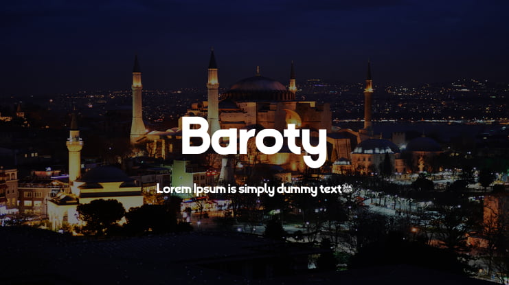 Baroty Font Family