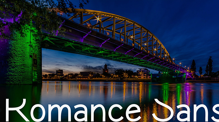 Romance Sans Font
