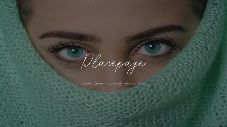 Placepage Font