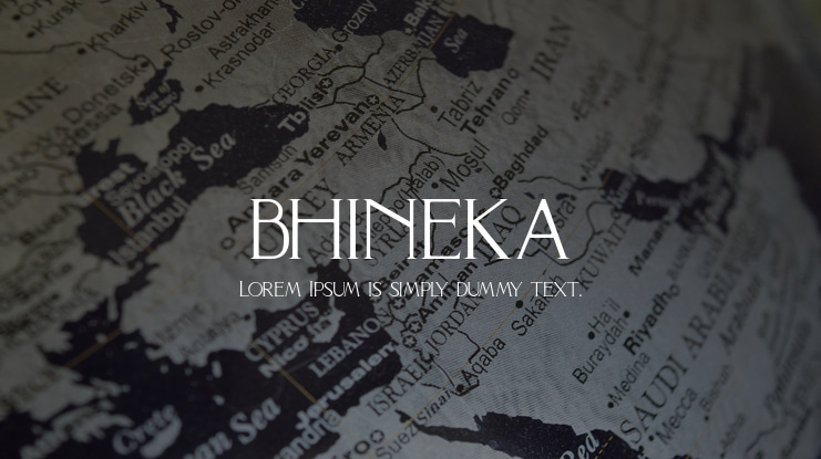 BHINEKA Font