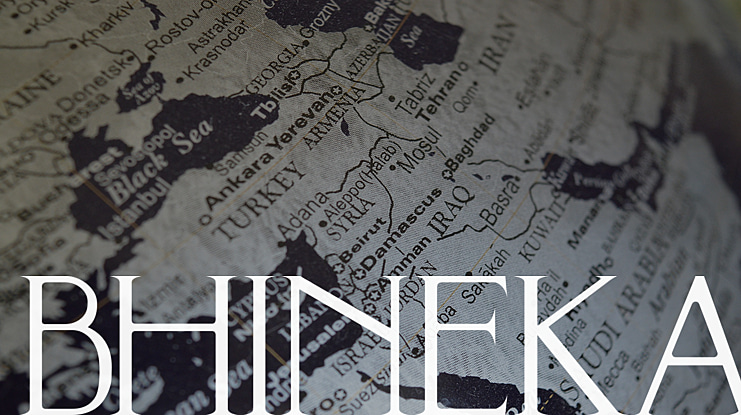 BHINEKA Font