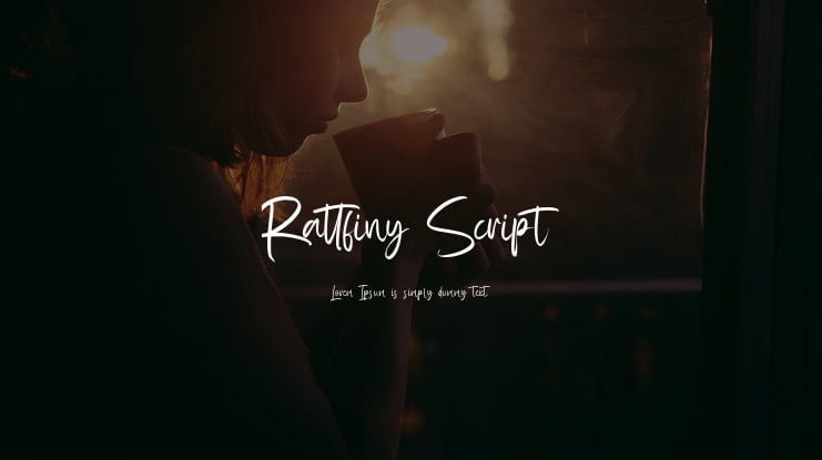 Rattfiny Script Font