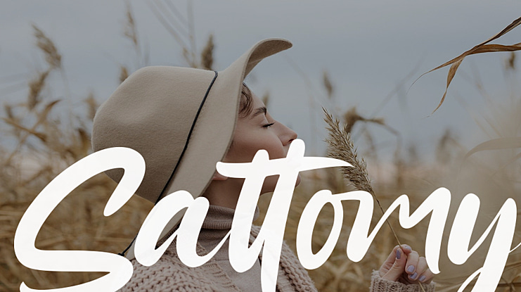 Sattomy Font