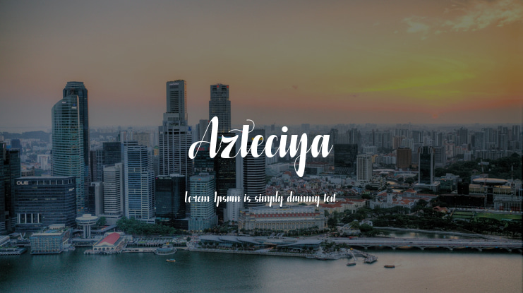 Azteciya Font