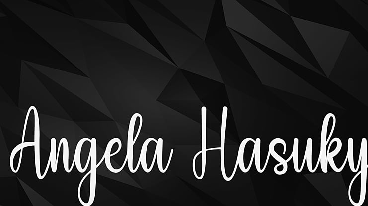 Angela Hasuky Font
