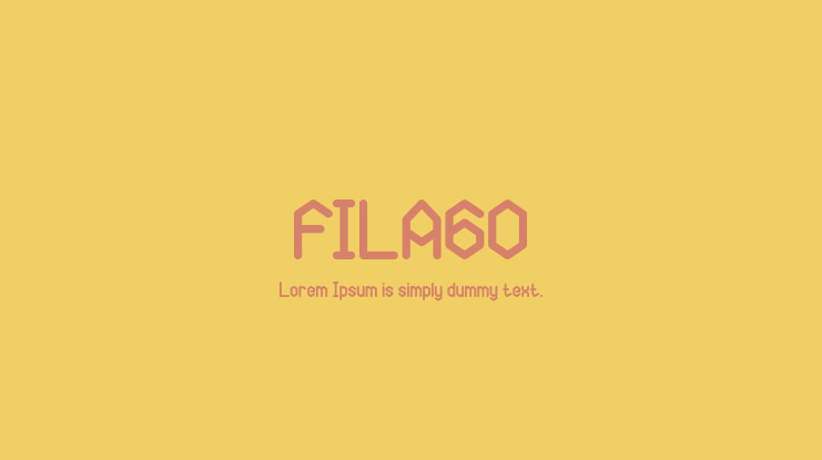 FILAGO Font
