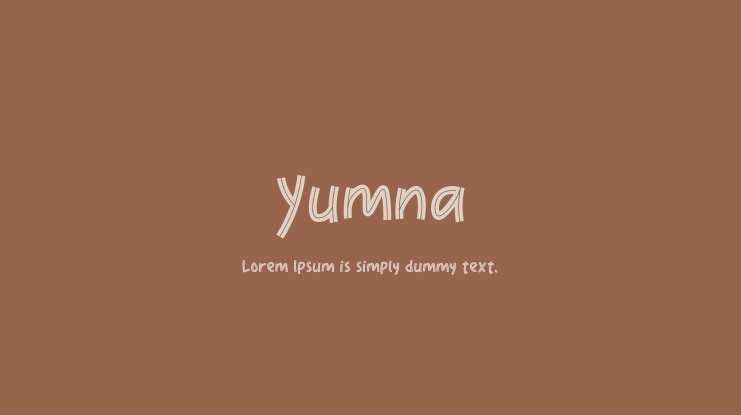 Yumna Font
