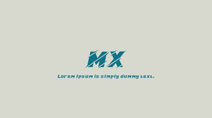 MX Font