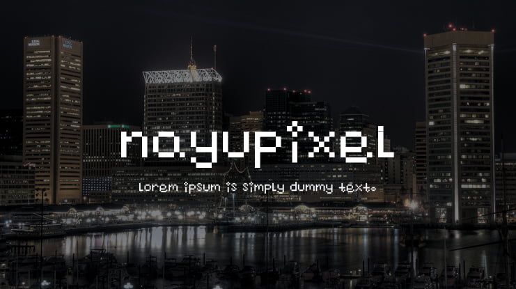 Nayupixel Font
