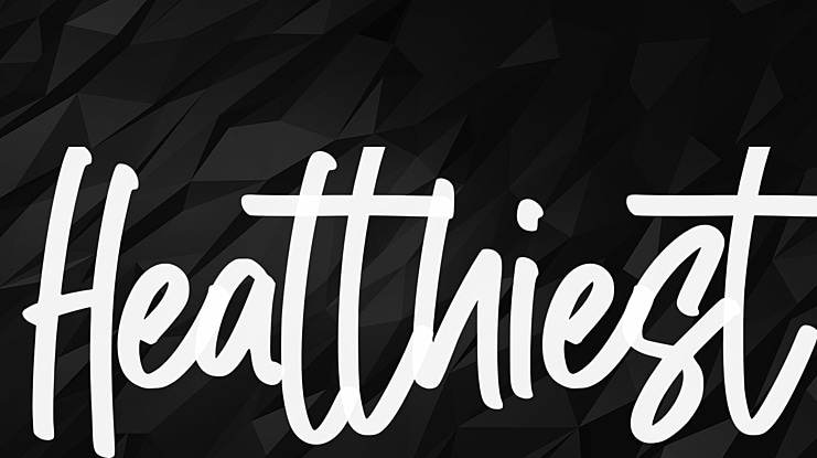 Healthiest Font