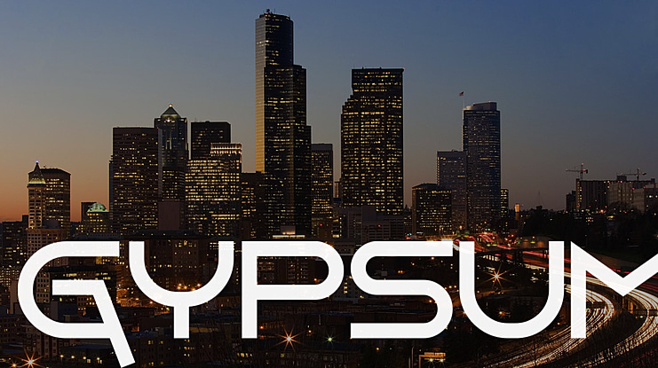 GYPSUM Font
