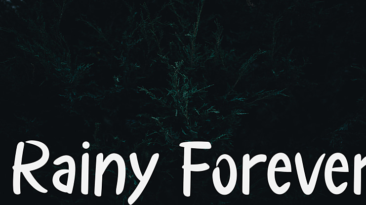 Rainy Forever Font
