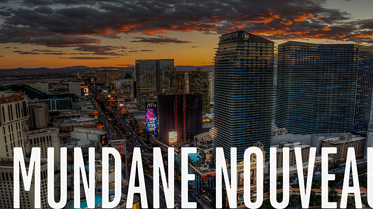 Mundane Nouveau Font