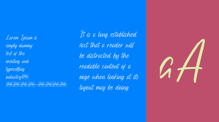 Rossiland Personal Use Font