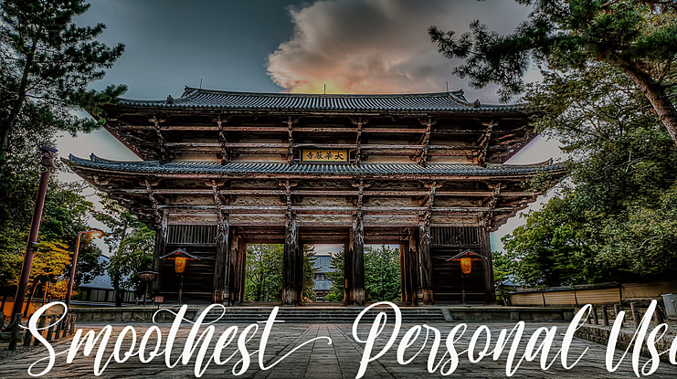 Smoothest Personal Use Font