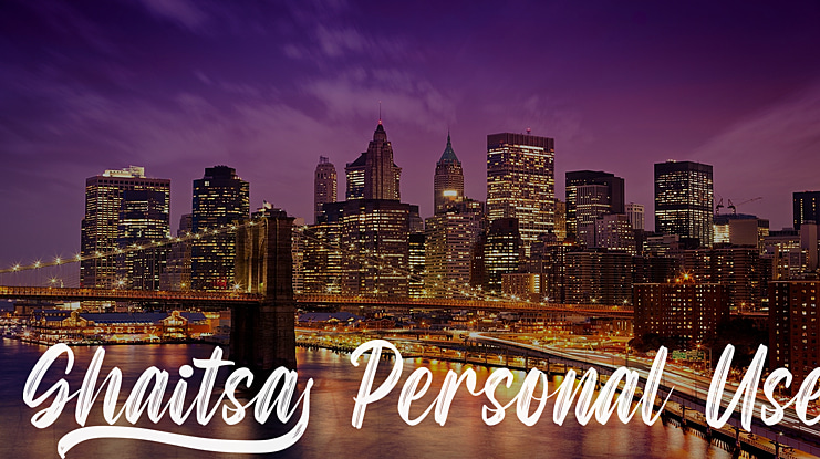 Ghaitsa Personal Use Font