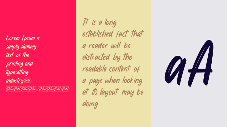 Megiday Personal Use Font