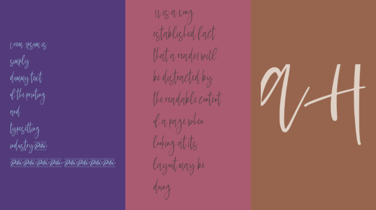 Le Barche Personal Use Font