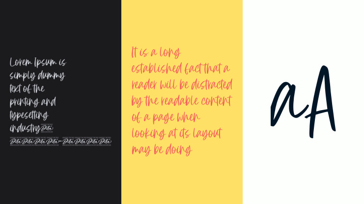 Slightwell Personal Use Font