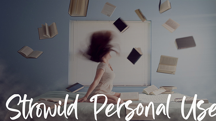 Strowild Personal Use Font
