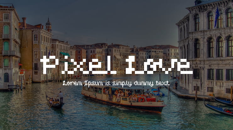 Pixel Love Font