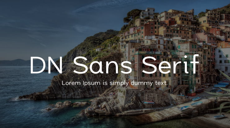 DN Sans Serif Font
