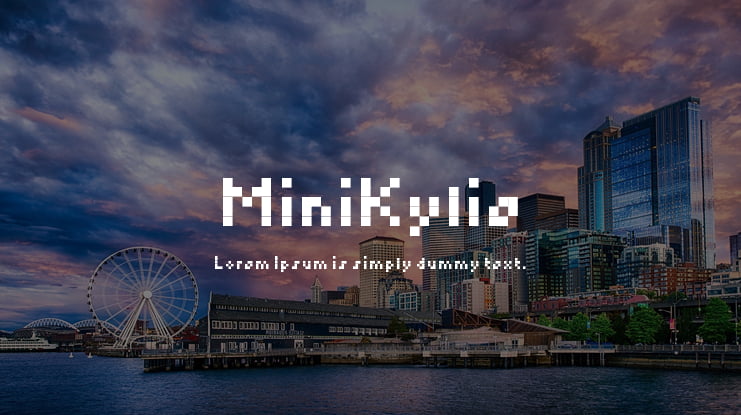 MiniKylie Font